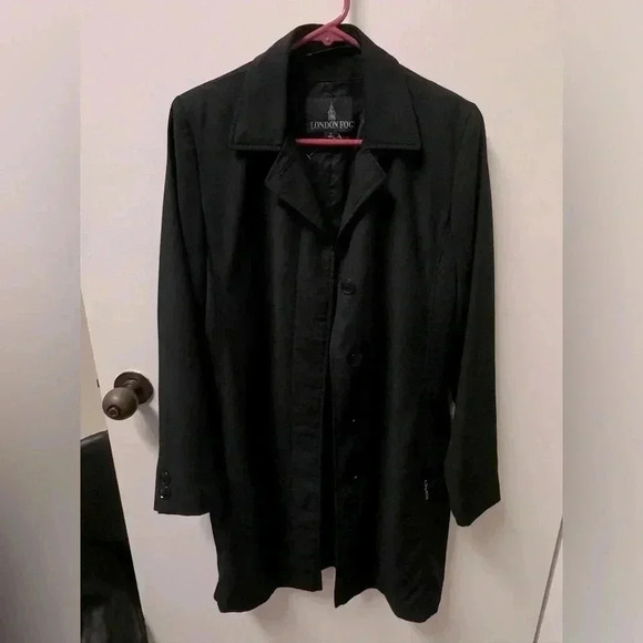 London Fog Jackets & Blazers - London Fog size small long button down jacket